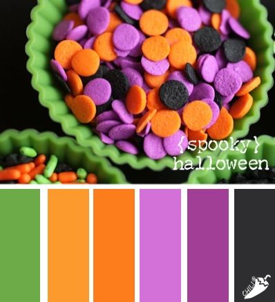 Spooky Halloween Halloween Color Palette 2023, Bright Halloween Color Palette, Spooky Color Scheme, Halloween Color Combinations, Halloween Color Combos, Halloween Color Pallet Ideas, Halloween Pallete Color, Cute Halloween Color Palette, Spooky Colour Palette