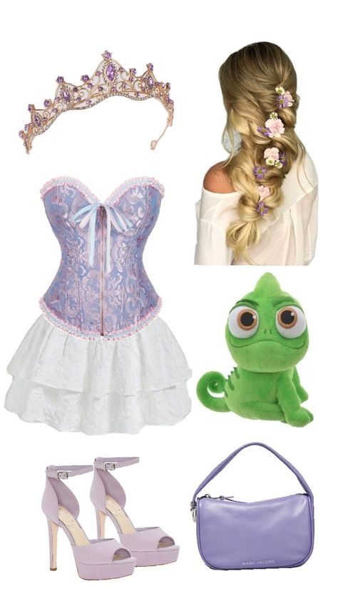 rapunzel Rapunzel Halloween Costume, Rapunzel Costume, Princess Book, Book Character Costumes, Pretty Halloween Costumes, Princess Rapunzel, Book Characters, Character Costumes, Rapunzel