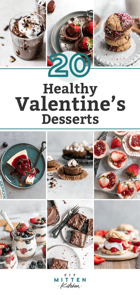 Healthy Valentine Desserts, Desserts For Two, Healthy Valentines Treats, Valentine's Desserts, Healthy Cheesecake Recipes, Kid Friendly Meals Easy, Valentines Recipes Desserts, Valentine's Day Chocolate, Healthy Chocolate Recipes