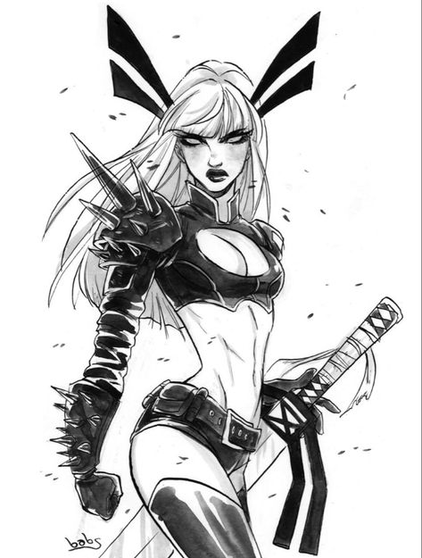 Art by Babs Tarr #magik #xmen #marvel Babsdraws Art, Magik Xmen, Magik Marvel, Illyana Rasputin, Babs Tarr, The New Mutants, Marvel Girls, Comics Art, Comics Girl