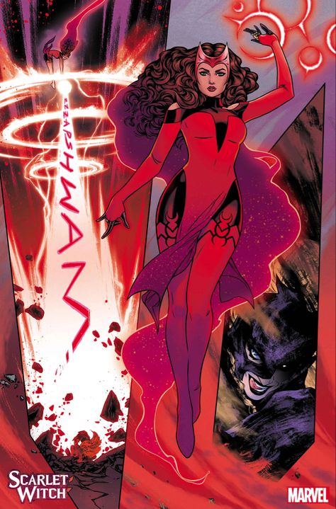 Scarlet Witch Outfit, Russell Dauterman, Comic Wanda, Maximoff Family, Witch Comic, Scarlet Witch Comic, Heroes Reborn, Witch Drawing, Witch Wallpaper