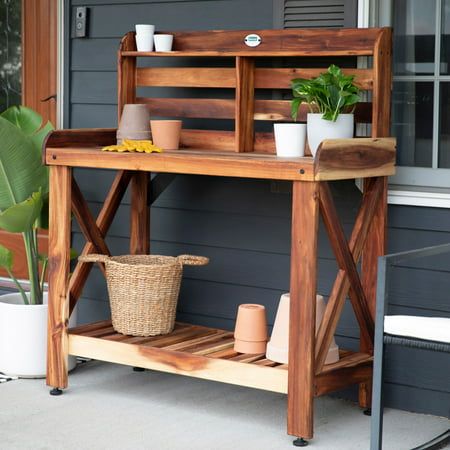 Diy potting bench