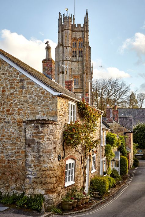 Dorset, the countryside the author called Wessex, was “another character” in his novels, and pilgrimages to the area began even during his lifetime. Dorset England, English Village, British Countryside, England And Scotland, Village Life, Stone Houses, English Cottage, England Uk, English Countryside