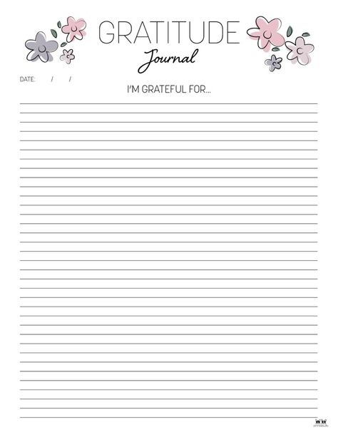 Gratitude Journal Printable, Daily Planner Printables Free, Daily Gratitude Journal, Gratitude Activities, Journal Templates, Planner Printables Free, Daily Gratitude, Planner Decorating, Daily Planner Printable