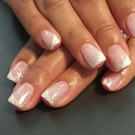 Wedding Nails ♡♡ Light Elegance/hard gel nails Instagram: styleandgracesalon  Facebook: Gel Nails By Nichole Gellish Nails, Interview Nails, Hard Gel Nails, Light Elegance, Hard Gel, Soft Curls, Pretty Stuff, Nail Art Accessories, Hair Color Dark