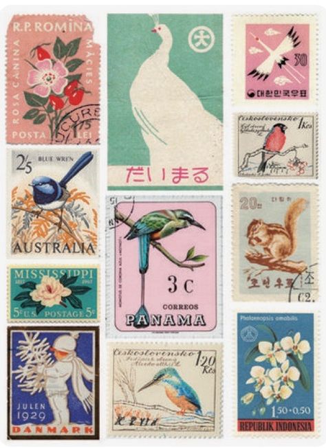 طوابع بريد, Postage Stamp Design, Posca Art, Postage Stamp Art, Vintage Postage Stamps, Gossip News, Stamp Collection, Vintage Postage, Post Stamp