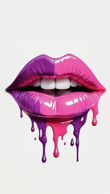 Extraordinary Makeup, Dripping Liquid, T Shirt Design Software, Characters From Movies, Lips Sketch, Lips Art Print, Lip Wallpaper, Frida Art, Cool Car Drawings