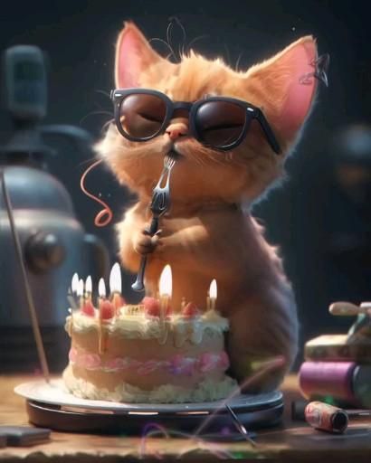 Happy Birthday Cat Images, Funny Happy Birthday Images, Happy Birthday Music, Happy Birthday Wishes Pics, Birthday Wishes Pics, Happy Birthday Cat, Funny Happy Birthday Wishes, Birthday Greetings Funny, Happy Birthday Wishes Photos