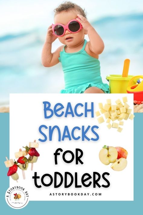 If you’re looking for ideas for beach snacks for toddlers that are both healthy and fun, you’ve come to the right place! I’ve got a variety of ideas that will keep your little one happy and fueled up while you’re enjoying the sun and sand. From fresh fruit skewers to tasty quesadillas, there’s something for... The post Beach Snacks for Toddlers: Fun and Healthy Ideas Your Toddler will Love appeared first on A Storybook Day. Beach Friendly Snacks, Beach Hacks With Toddlers, Beach Essentials For Toddlers, Toddler Beach Hacks, Toddler Travel Snacks, Beach Toddler Hacks, Beach Picnic Foods, Toddler Nutrition, Beach Snacks