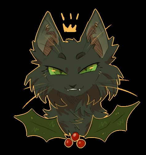 Hollyleaf | by murkbone on tumblr - It would have been interesting to see her become Hollystar Warrior Cats Hollyleaf, Warrior Cat Memes, Cat Warriors, Warrior Cats Series, Warrior Drawing, Warrior Cats Fan Art, Battle Cats, Warrior Cat Drawings, Love Warriors