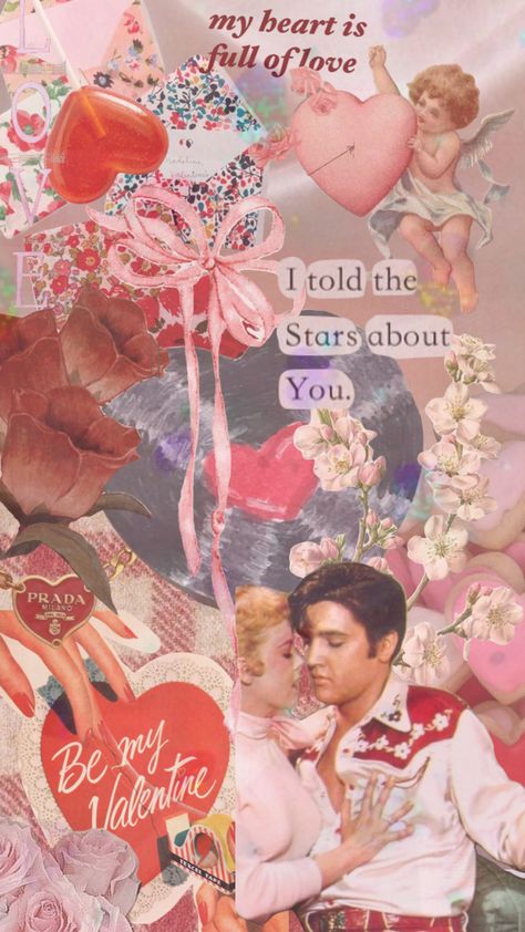 #valentineaesthetic #elvis #lover #romance #pink #vintage #valentinesday Elvis Valentines Day, Wedding Aesthetic Collage, Sweetheart Aesthetic, Pinterest Contest, Tom Petty, Wedding Aesthetic, Pink Vintage, Aesthetic Collage, All Of Us