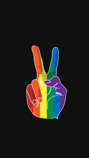 Peace Sign, Rainbow Colors, Rainbow