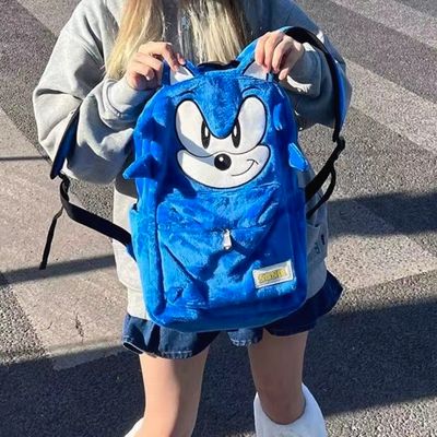 Shadow Backpack, Sonic Backpack, Funny Backpacks, Japanese School Bag, Luna And Artemis, 2000s Clothing, Stylish School Bags, Clear Backpack, Alt Clothes