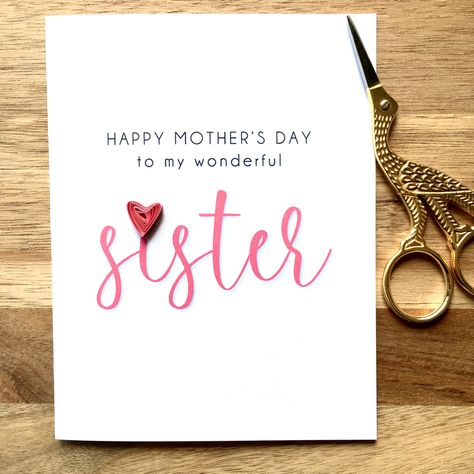 Happy Mother’s Day to my Sister | a paper life Happy Mothers Day Sis, Happy Mothers Day Sister, Dear Alice, Sister Love Quotes, Crochet Lessons, Mothers Day Quotes, Happy Mother, Happy Birthday Greetings, Sister Love