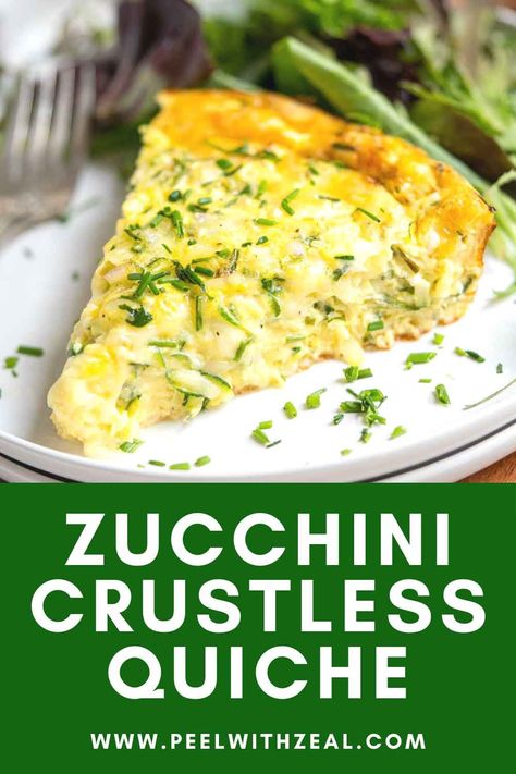 Zuccinni Recipe, Meal Prep Gluten Free, Quiche Crust Recipe, Zucchini Quiche Recipes, Quiche Recipes Crustless, Crustless Quiche Recipe, Pork Fajitas, Dinner Gluten Free, Mini Quiche Recipes