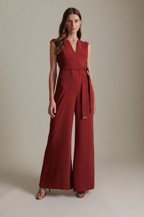 https://i1.adis.ws/i/boohooamplience/akk03603_rust_xl?$product_image_main_mobile_3x$&fmt=webp Masters Graduation, Wide Leg Jumpsuits, Orange Cut, Tailored Jumpsuit, Soft Tailoring, Graduation Outfit, Perfect Wardrobe, Woven Top, Karen Millen