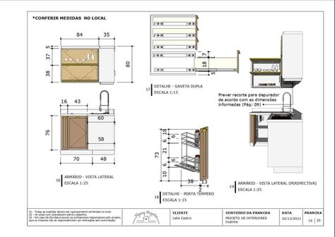 Biofilic Design, Floor Plan Symbols, Architecture Gifts, Drawing Details, System Kitchen, Drawing Furniture, Compact Furniture, Shop Drawing, Joinery Details