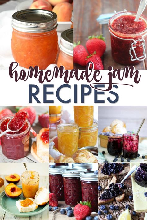 Homemade Jam Recipes, Preserves Recipes, Watermelon Jam, Peach Freezer Jam, Simmering Pot, Cherry Jam Recipes, Plum Jam Recipes, Low Sugar Jam, Homemaking Skills