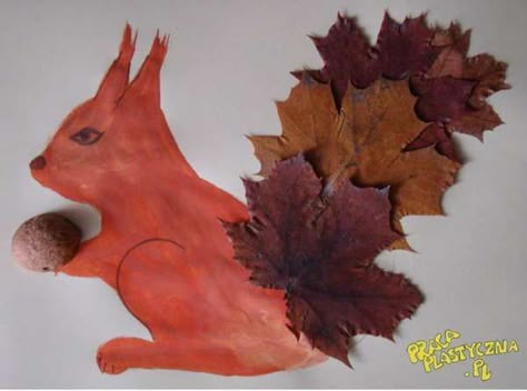 As I sit here watching my squirrel “kids” eat nuts we put out after the rain I want to make squirrel art. There are lots of leaves down after the rain as well so it is perfect timing to make … Read More... Autumn Leaves Craft, Squirrel Art, Kids Fall Crafts, Leaf Crafts, A Squirrel, Fall Crafts For Kids, Autumn Crafts, Halloween Crafts For Kids, After The Rain