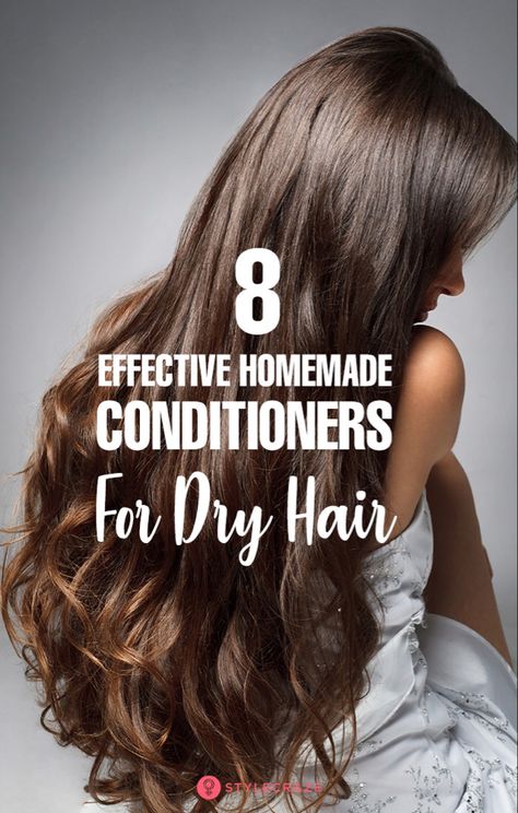 Natural Hair Conditioner Homemade, Best Hair Conditioner For Dry Hair, Dry Hair Remedies Homemade, How To Make Hair Soft, Diy Conditioner For Dry Hair, How To Get Soft Hair, Natural Conditioner For Hair, Hair Moisturizer For Dry Hair, Beauty Infographic