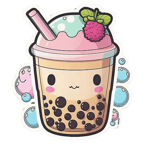 Cute Bubble Tea Cartoon Anime Boba Drawing Bubble Tea Drawing, Boba Cartoon, Bubble Tea Cartoon, Boba Drawing, Bubble Tea Anime, Tea Cartoon, Seed Illustration, Cute Bubble Tea, Easter Bunny Colouring