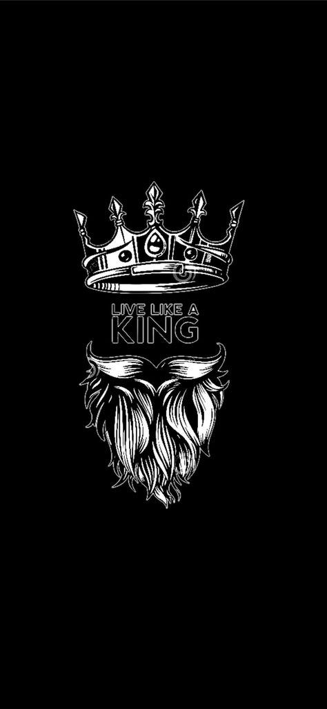 Edm Logo, Iphone Wallpaper King, Beard Wallpaper, Crown Dark, King Wallpaper, Diy Fashion Photography, Money Wallpaper Iphone, Image King, Logo Wallpaper Hd