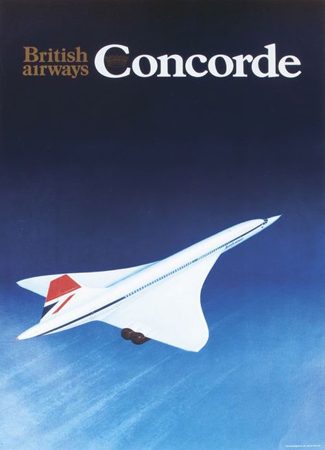 British Airways concorde poster. you will never see one of these fly again #concorde #poster #britishairways London Dinner, Vintage Airline Ads, Airplane Poster, British Airline, Vintage Airline Posters, Logo Evolution, Logo Design Love, Vintage Airline, Aviation Posters