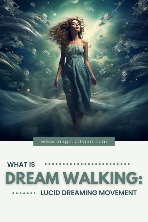 Embark on a journey through the world of Dream Walking with our enlightening article. Discover the art of lucid dreaming movement, where you consciously navigate and interact within your dreams. Perfect for those interested in mastering their dreamscapes and exploring the depths of their subconscious. 🌌💭✨ #DreamWalking #LucidDreaming #ConsciousDreams #SubconsciousJourney #MysticalExploration Dream Walking, Cleansing Spells, What Are Dreams, Higher Vibration, Purple Door, Lucid Dream, Lucid Dreams, Estrogen Dominance, Dream Symbols