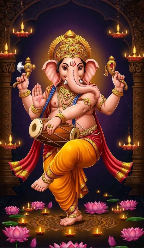 Ganesha 4k Wallpaper, Ganesha Pictures Hd, Ganapathi Images, Lord Paintings, Lord Ganesha Hd Wallpaper, Ganpati Wallpaper, Lord Balaji Hd Wallpaper, Lakshmi Narsimha, Hindu Wallpaper