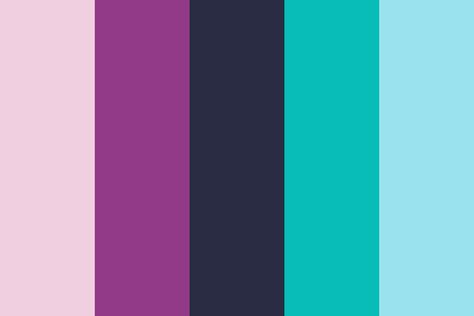 capricious siren Color Palette Siren Colour Palette, Mermaid Theme Color Palette, Mermaid Colour Palette, Siren Color Palette, Ariel Color Palette, Mermaid Palette, Cyberpunk Color Palette Purple, Spidersona Ideas, Colour Combo