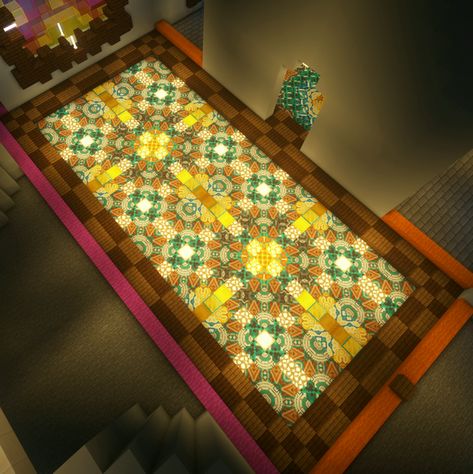 Glazed Terracotta Patterns Minecraft, Glazed Terracotta Minecraft Floor, Minecraft Terracotta Builds, Minecraft Terracotta Pattern, Minecraft Glazed Terracotta Pattern, Glazed Terracotta Minecraft, Floor Patterns Minecraft, Minecraft Terracotta House, Colorful Mexican House