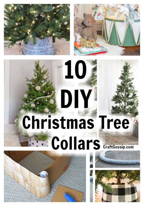 Christmas Tree Collars, Tree Collar Christmas, Xmas Tree Stands, Christmas Tree Box Stand, Cheap Christmas Trees, Diy Christmas Tree Skirt, Christmas Tree Base, Christmas Collar, Christmas Tree Box