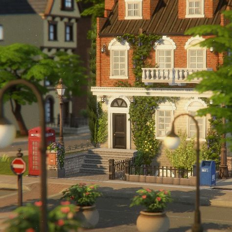 (20) @miilkymoonsims on Tumblr Bookstore Cafe, Sims 4 House Design, Save File, Sims House Design, On Hiatus, Sims 4 Build, Sims Community, Sims 4 Houses, Sims House