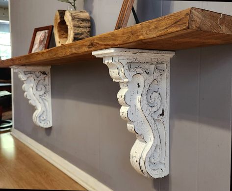 Wooden brackets