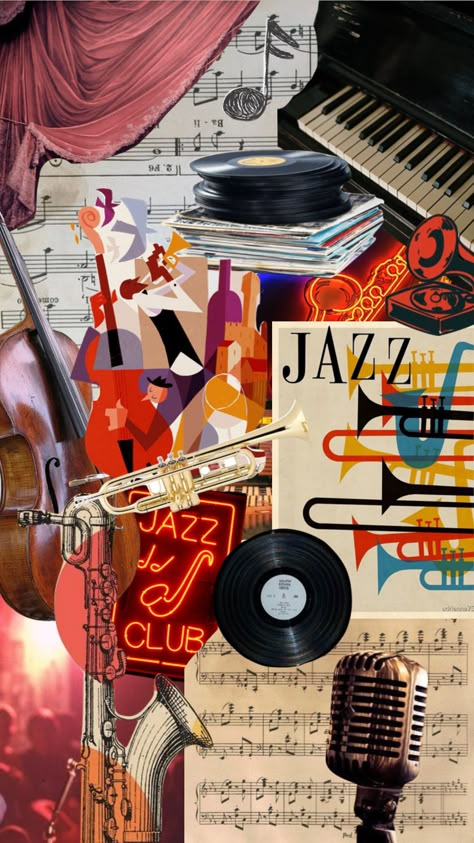 Aesthetic Jazz, Jazz Aesthetic Wallpaper Iphone, Jazz Astethic, Jazz Wallpaper Iphone, Instrument Wallpaper, Aesthetic Jazz Wallpaper, Jazz Moodboard, Music Portfolio, Jazz Wallpaper Aesthetic