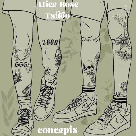 Leg Tattoo Placements, Hip Hop Tattoo, Alice Rose, Adventure Tattoo, P Tattoo, Anubis Tattoo, Torso Tattoos, L Tattoo, Gangsta Tattoos