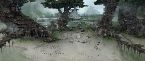 Revenge of the Sith ~ Battle of Kashyyyk Alien Tree, The Beauty Of Star Wars, 41st Elite Corps, Beauty Of Star Wars, Star Wars Wedding Ideas, Drawing Star Wars, Star Wars Battle, Star Wars Ocs, Star Wars Jedi Fallen Order