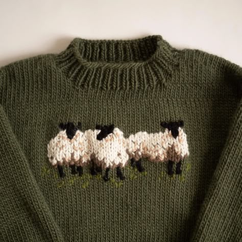 Sheep Sweater, Outfit Aesthetics, October 15, 가을 패션, Knitting Inspiration, Dream Clothes, Crochet Designs, My House, Aesthetic Clothes