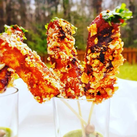 myspicetrunkSumptious , addictive and absolutely finger licking recipes from my kitchenThai Paneer Satay Veg Protein, Grilled Paneer, Schezwan Sauce, I Grill, Chicken Satay, Red Curry Paste, Thai Dishes, Roasted Peanuts, Curry Paste