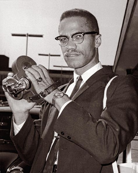 How Malcolm X used the power of photography. As one of the most media savvy Black leaders of the Civil Rights Movement, Malcolm X was one of the most photographed and documented figures of his time. Although he didn’t trust mainstream media, he knew how to use them in his favor as all of their headlines about him provided him a platform to spread his message. Through photography, he knew how to control his image and highlight his community from a different perspective. When photojournalists ... Art Freedom, Freedom Riders, Black Leaders, Rare Historical Photos, Civil Rights Leaders, Ice T, By Any Means Necessary, Malcolm X, Denzel Washington