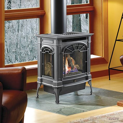 Wood Burning Stove Fireplace, Direct Vent Gas Stove, Gas Stove Fireplace, Woodburning Stove Fireplace, Wood Burning Stoves Living Room, Vented Gas Fireplace, Fireplace Gas, Pellet Stoves, Wall Insert