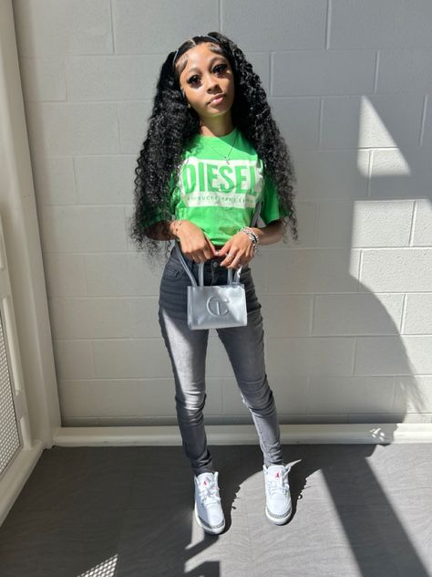 Lucky Green 5s Outfit, Lucky Green Jordan 3 Outfit Women, Lucky Green 3s Outfit Women, Jordan 3 Lucky Green Outfit, Lucky Green 3s Outfit, Jordan 5 Outfit Women, Lucky Green Outfit, Fye Outfits, Fit Board