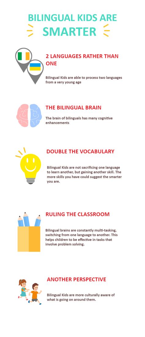 Bilingual Education Infographic | EdrawMax Free Editbale Printable Bilingual Brain, Make An Infographic, Educational Infographic, Bilingual Education, English Language Learners, First Language, Language Learners, Learning Languages, Teaching English