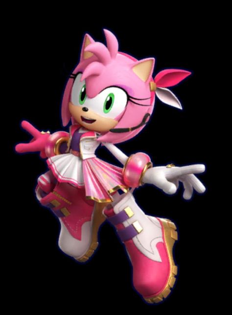 Amy Rose Hedgehog, Sonic Dash, Amy The Hedgehog, Hedgehog Movie, City Cartoon, Sonic And Amy, Sonic Fan Characters, Sonic 3, Sonic Franchise