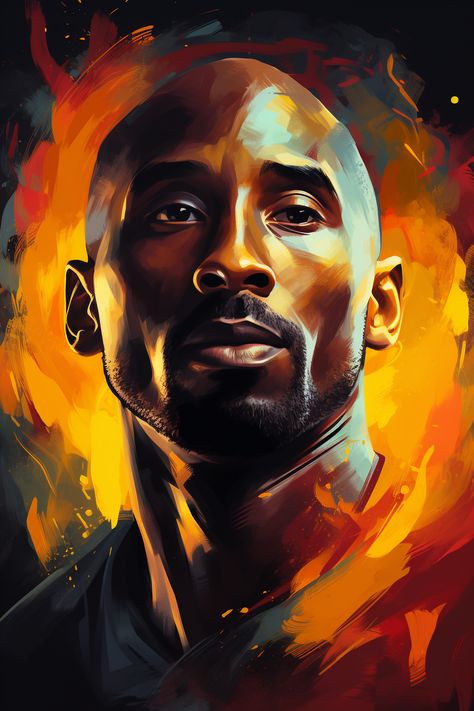 100% AI generated. ❤️List of my stars who left too soon to the stars 💔 Kobe Bryant Tribute #kobebryant Kobe Painting, Kobe Bryant And Michael Jordan, Kobe Bryant Tribute, Basketball Artwork, Bulls Wallpaper, Kobe Bryant Poster, Kobe Bryant Family, Realistic Tattoo Sleeve, Black Anime Guy