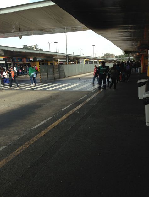 Terminal de ônibus parque D. Pedro II Street View