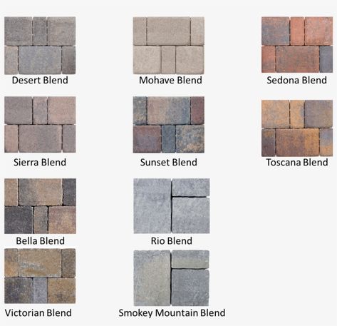 Concrete Driveway Pavers, Concrete Paver Patio, Belgard Pavers, Cambridge Pavers, Pool Pavers, Paver Designs, Pavers Backyard, Patio Pavers Design, Colorful Patio