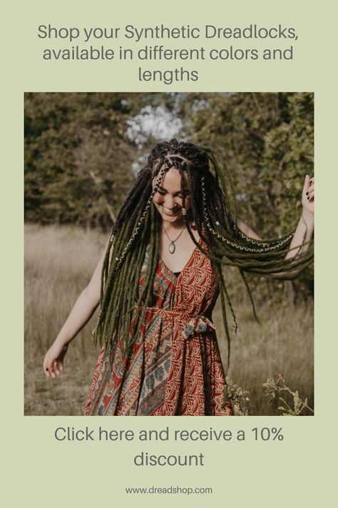 Synthetic Dreadlocks, high quality, available in different colors, lengths and sizes. Shop your favorite color on our website! #dreads #dreadlocks #dreadshop #locks #hairstyle #braideddreads #syntheticdreads #dreadlockextensions #dreadhead #dreadedgirl #dreadstyle #dreadbeauty #fakedreads Locks Hairstyle, Locks Of Love, Fake Dreads, Beautiful Dreadlocks, Synthetic Dreadlocks, Dreads Styles, Dreadlock Extensions, Synthetic Dreads, Dreadlock Hairstyles