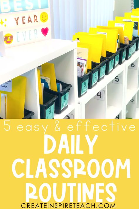 daily classroom routines Elementary Classroom Routines, How To Make Classroom Smell Good, Classroom Systems And Routines, Vibes Classroom, Classroom Decor Boho, Behavior Management Plan, Positive Behavior Management, Class Routine, Reception Classroom