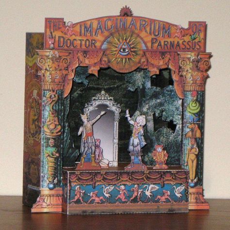 This site is incredible. If you love paper toys you may spend all day there! Sum Drawing, Imaginarium Of Doctor Parnassus, Christmas Extravaganza, Paper Theater, Victorian Toys, Paper Theatre, Toy Theatre, Theater Performance, Paper Sculptures